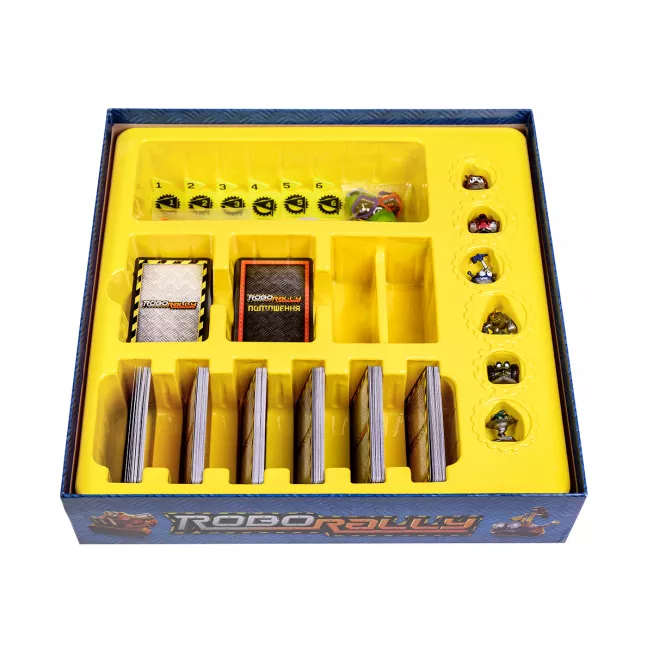 Настільна гра Robo Rally. Українське видання