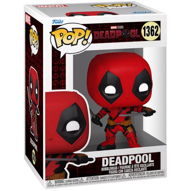 Фігурка Дедпул з мечами - Funko POP Marvel #1362: Deadpool & Wolverine