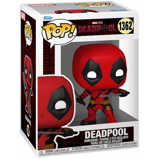 Фігурка Дедпул з мечами - Funko POP Marvel #1362: Deadpool & Wolverine