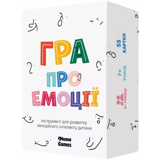 Настільна гра Гра про емоції