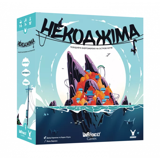 Настільна гра Некоджіма (Nekojima)