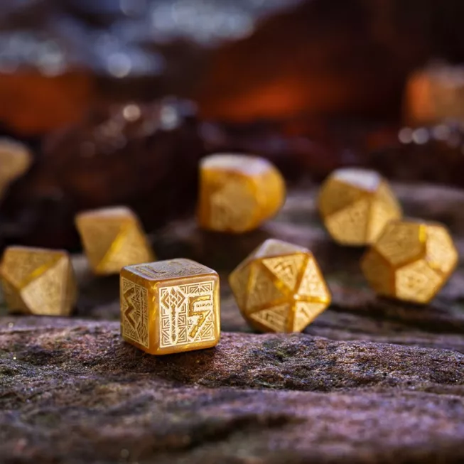 Набір кубиків Dwarven Gold Modern Dice Set (7)