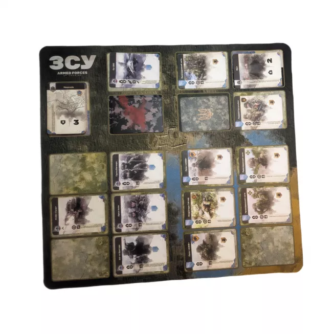 Неопреновий плеймат для гри ЗСУ. Armed forces of Ukraine