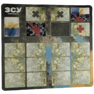 Неопреновий плеймат для гри ЗСУ. Armed forces of Ukraine