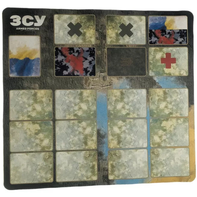 Неопреновий плеймат для гри ЗСУ. Armed forces of Ukraine