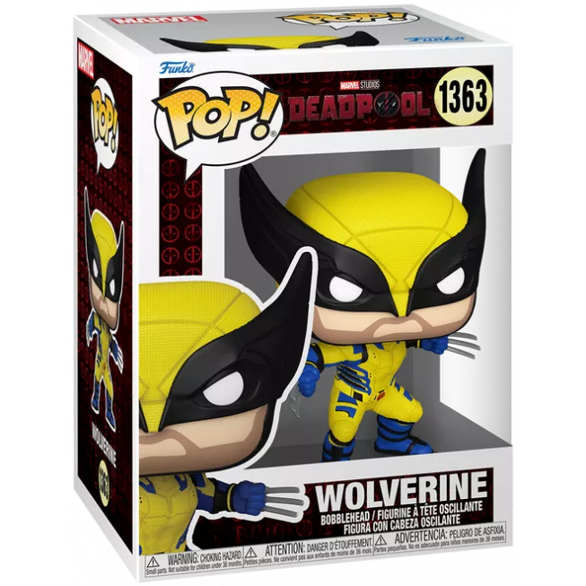 Фігурка Росомаха з кігтями - Funko POP Marvel #1363: Deadpool & Wolverine