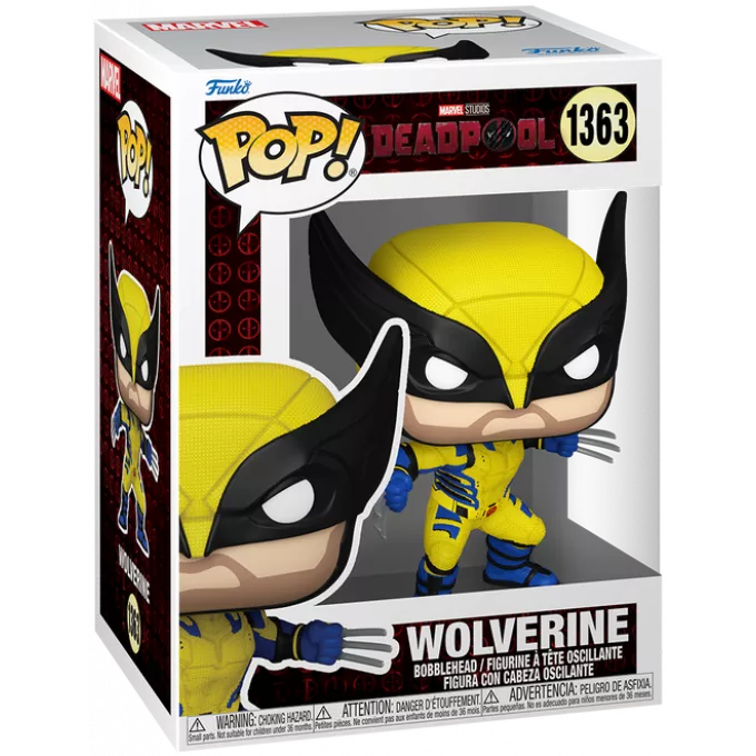 Фігурка Росомаха з кігтями - Funko POP Marvel #1363: Deadpool & Wolverine