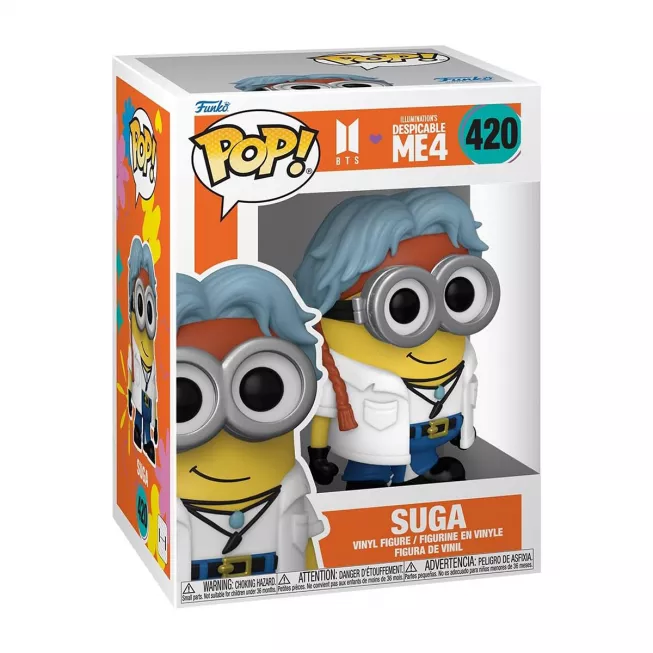 Фігурка Шуга - Funko Pop Minions x BTS #420: Suga