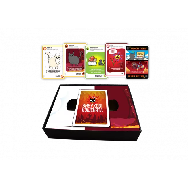 Настільна гра Вибухові кошенята: Добро і Зло (Exploding Kittens: Good Vs Evil): купити за кращою ціною в Україні