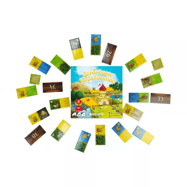 Настільна гра Kingdomino. Доміношне королівство