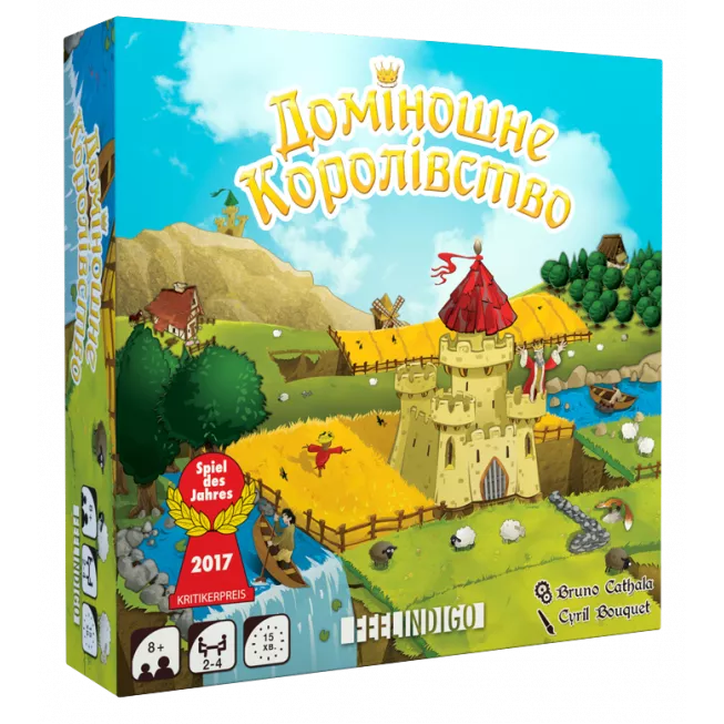 Настільна гра Kingdomino. Доміношне королівство