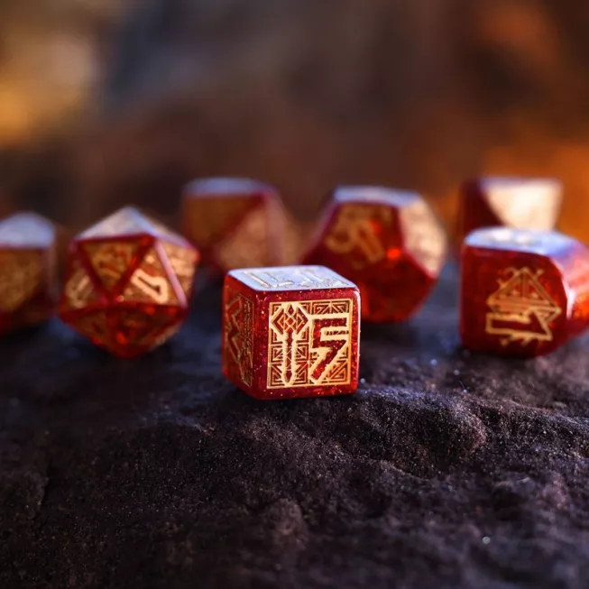 Набір кубиків Dwarven Jewels Modern Dice Set (7)
