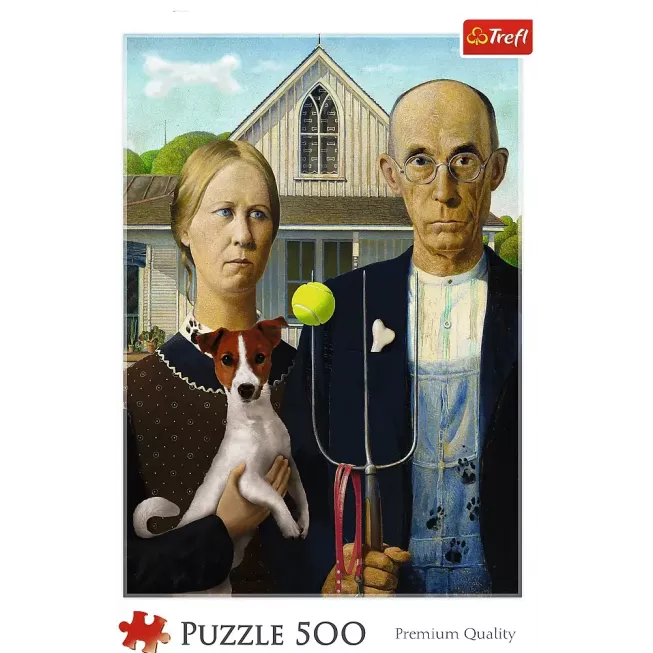 Пазл Американська готика (500)