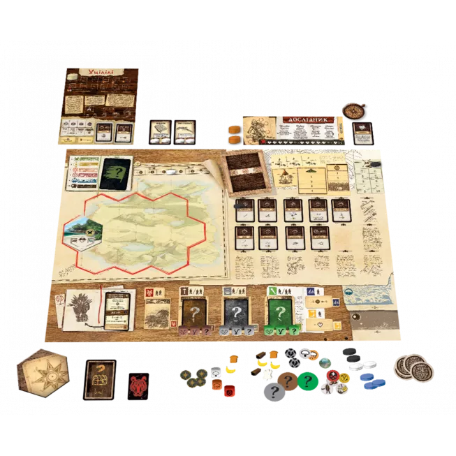 Настільна гра Робінзон Крузо. Пригоди на проклятому острові (Robinson Crusoe: Adventures on the Cursed Island)