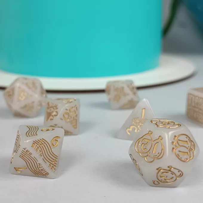 Набір кубиків 20 years: Happy Birthday Dice Set (8)