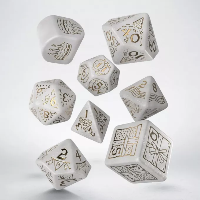 Набір кубиків 20 years: Happy Birthday Dice Set (8)