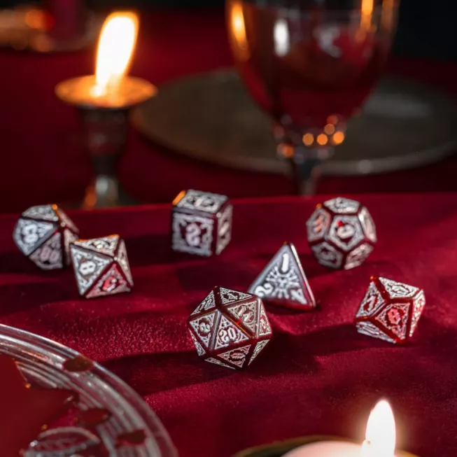 Набір кубиків Bloodsucker Scarlet Dice Set (7)
