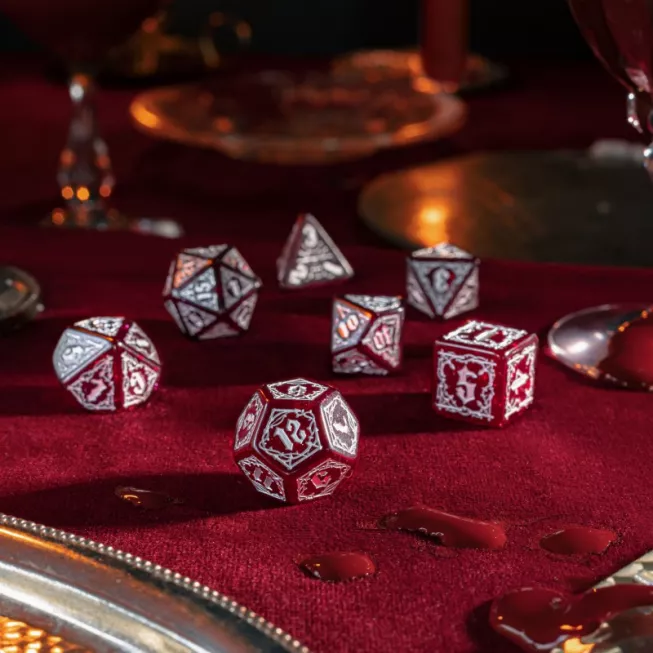 Набір кубиків Bloodsucker Scarlet Dice Set (7)