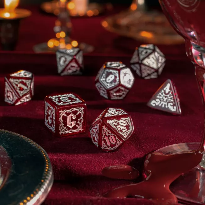 Набір кубиків Bloodsucker Scarlet Dice Set (7)