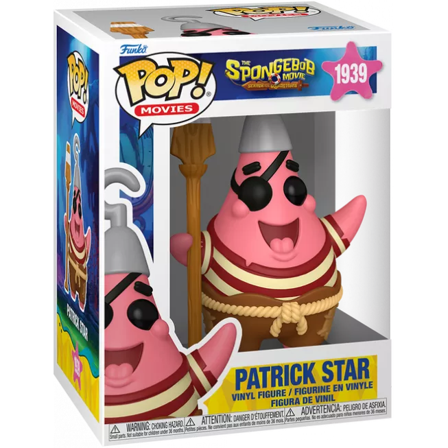 Фігурка Пірат Патрік - Funko POP Movies #1939: Patrick Star Pirate