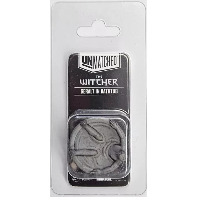 Фігурка Ґеральт у ванній (Unmatched: The Witcher – Geralt In Bathtub)