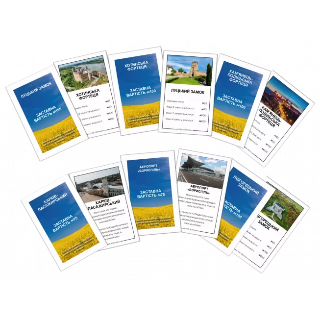 Настільна гра Монополія Дива України