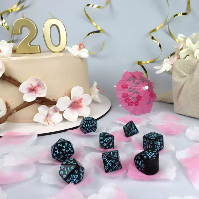 Набір кубиків 20 years: Japanese Dice Set (8)