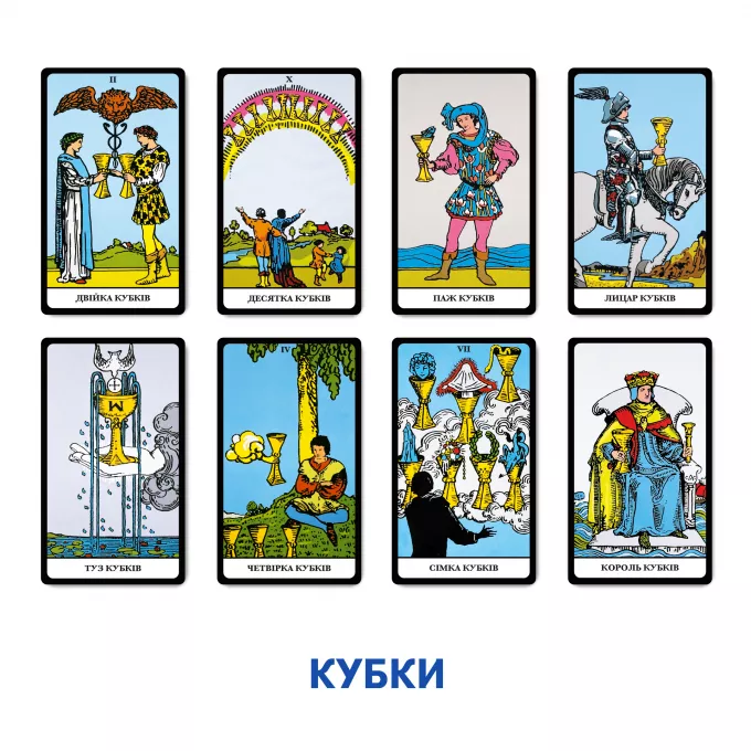Карти ТАРО Класична колода Райдера-Уейта