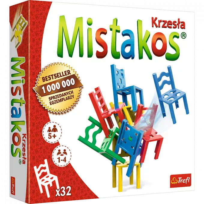 Настільна гра Стільчики (Mistakos) для 4-х гравців