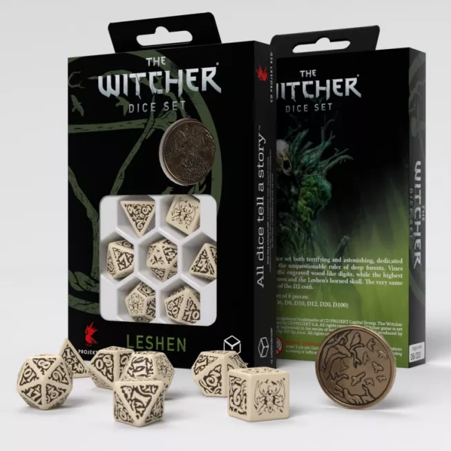 Набір кубиків The Witcher Dice Set. Leshen - The Master of Crows (7)