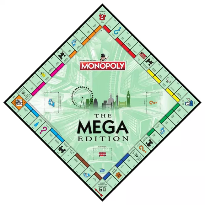 Настільна гра Monopoly: The Mega Edition (Мега Монополія)