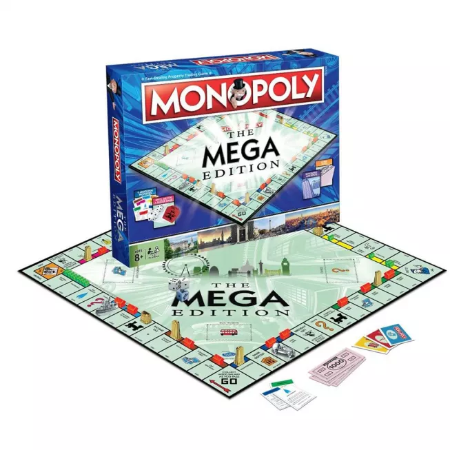 Настільна гра Monopoly: The Mega Edition (Мега Монополія)