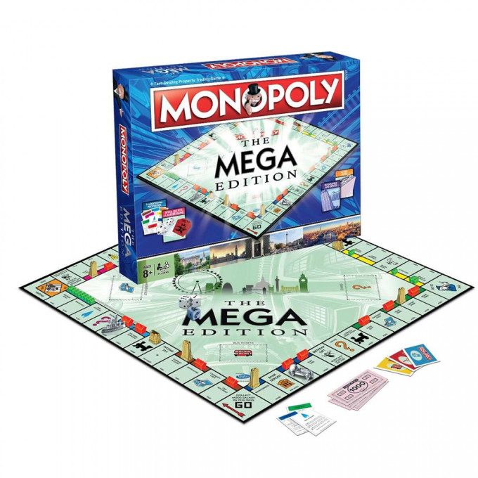 Настільна гра Monopoly: The Mega Edition (Мега Монополія)