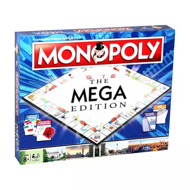 Настільна гра Monopoly: The Mega Edition (Мега Монополія)