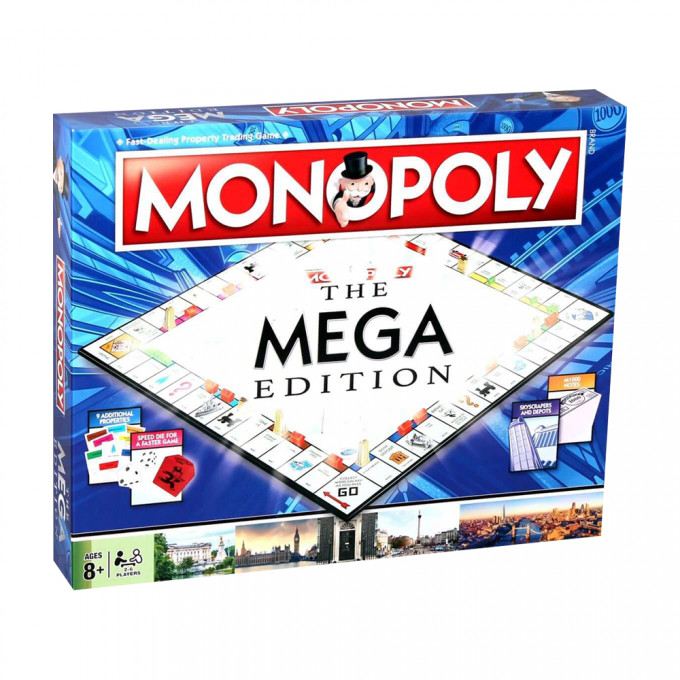 Настільна гра Monopoly: The Mega Edition (Мега Монополія)