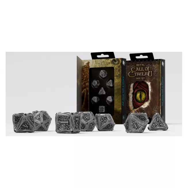 Набір кубиків Metal Call of Cthulhu Dice Set (7)