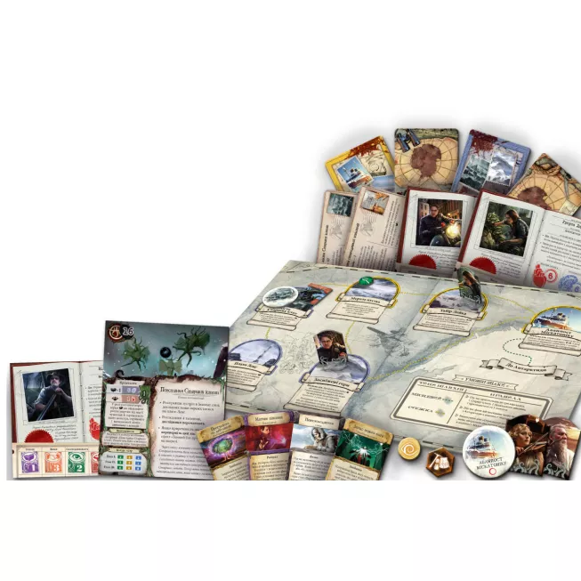 Настільна гра Прадавній жах. Гори божевілля (Eldritch Horror: Mountains of Madness)