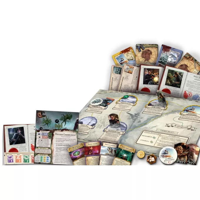 Настільна гра Прадавній жах. Гори божевілля (Eldritch Horror: Mountains of Madness)