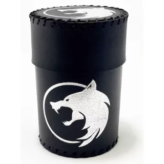 Стакан для кубиків Вовк чорний Dice Cup