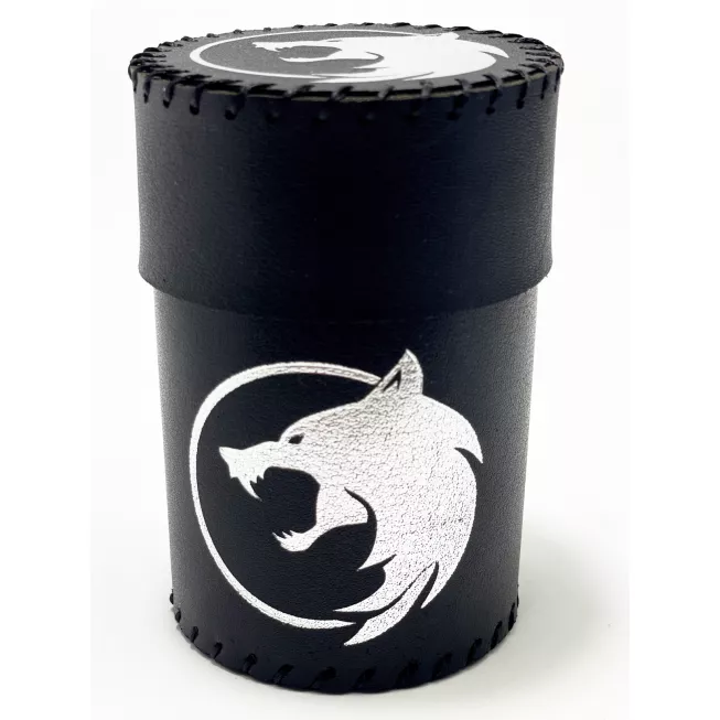 Стакан для кубиків Вовк чорний Dice Cup