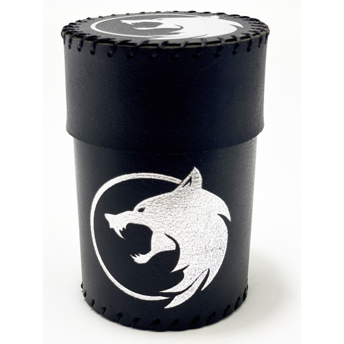 Стакан для кубиків Вовк чорний Dice Cup