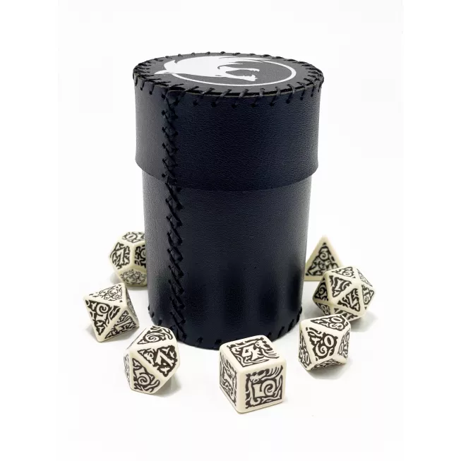 Стакан для кубиків Вовк чорний Dice Cup