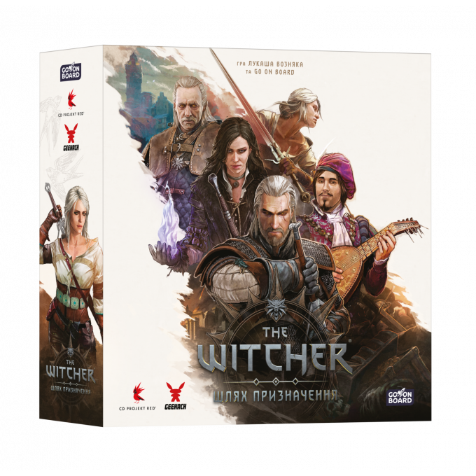 Настільна гра Відьмак. Шлях призначення - Делюкс (The Witcher: Path of Destiny - Deluxe)