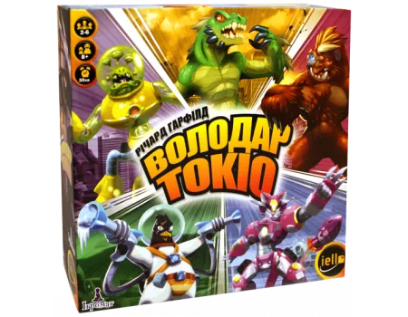 Настільна гра Володар Токіо (King of Tokyo)