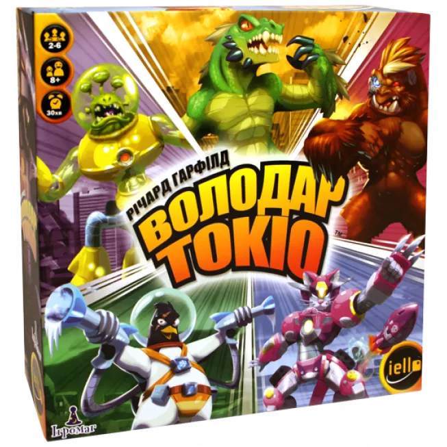 Настільна гра Володар Токіо (King of Tokyo)
