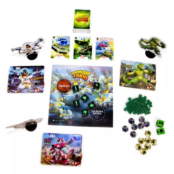 Настільна гра Володар Токіо (King of Tokyo)