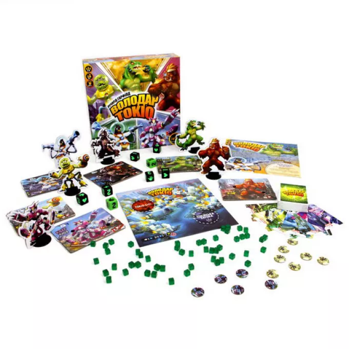 Настільна гра Володар Токіо (King of Tokyo)