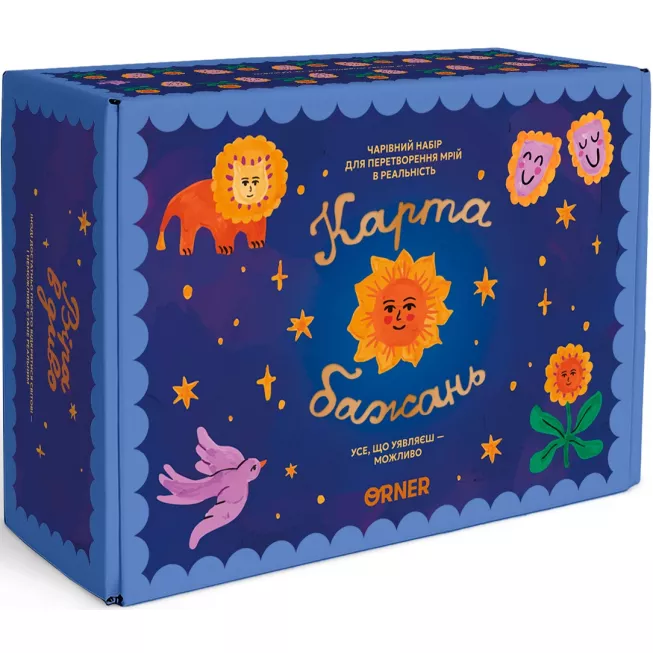 Карта бажань Перетворюй мрії в реальність