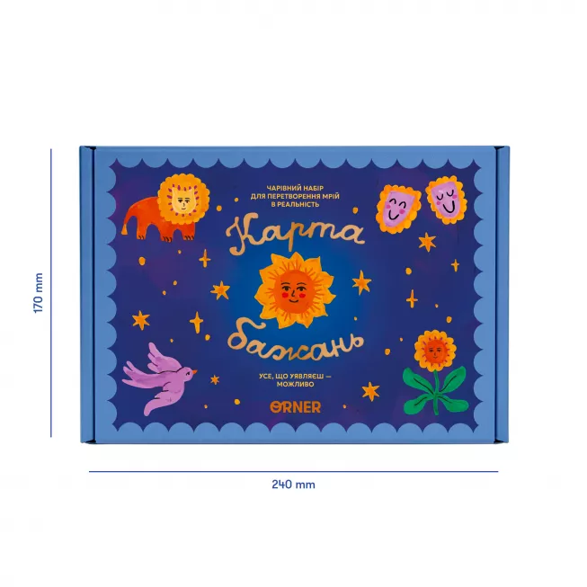 Карта бажань Перетворюй мрії в реальність