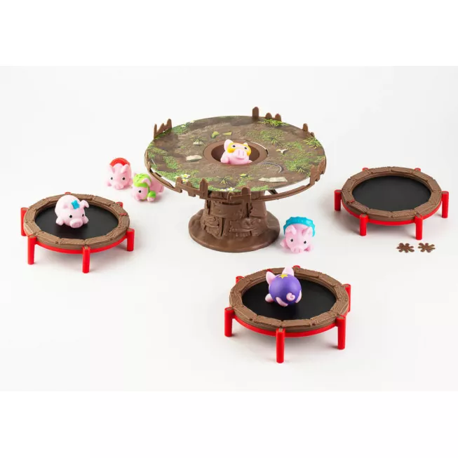 Настільна гра Хрюшки – попригушки (Pigs on Trampolines)